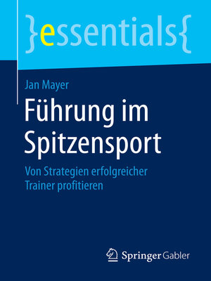 cover image of Führung im Spitzensport